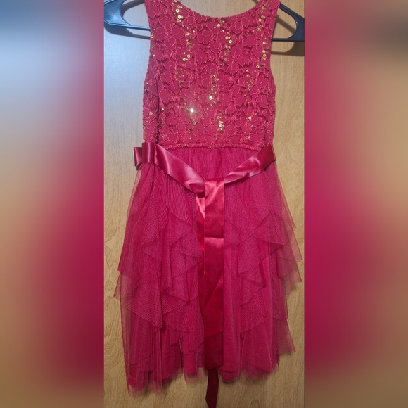 Iris & Ivy Red Dress, size 12 - Picture 3 of 4